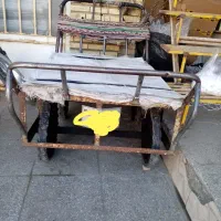 گاری 4 چرخ باربری سالم