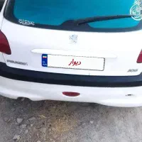 206تیپ 2مدل86نورابادلرستان معاوضه با. ت|خودرو سواری و وانت|خاوه, |دیوار