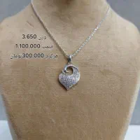 گردنبند و زنجیر نقره نو  ایتالیایی 925عیار