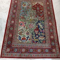 قالیچه ۳ متری قم طرح تک