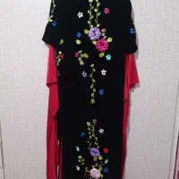 لباس کوردی مخمل مشکی|لباس|دینور, |دیوار