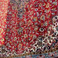 فرش ماشینی قدیمی|فرش|لنجان, |دیوار
