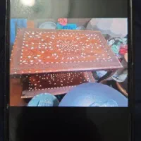 میز با نقوش آج فیل