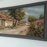 تابلو فرش دستبافت و ماشینی و غیره|تابلو فرش|آستانه اشرفیه, |دیوار