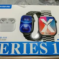 ست ساعت و ایرپاد با ۷عدد بند درجه یک