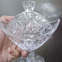 قندان کریستال خورشیدی شیرینی خوری