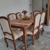 میز ناهارخوری فرانسوی کاملا نو