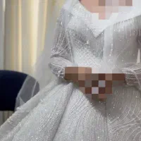 لباس عروس عربی پرکار