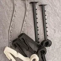 چوب لباسی و رگال لباس|بندرخت و رختآویز|قم, پردیسان|دیوار