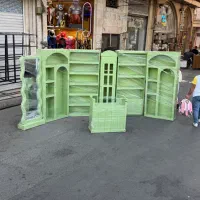 میزپیشخوان کانترفلزی چوبی