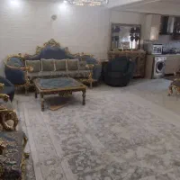 یک دست مبل استیل چوب راش مدل خرچنگ