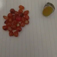 تیون انگشتر شرف شمس و مهره‌های درشت عقیق