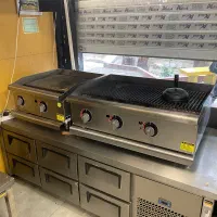 وسایل کامل فست فود در حد نو