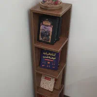 کتابخانه رومیزی 4 طبقه شرکتی|کتابخانه، شلف، قفسه‌های دیواری|تهران, نعمت‌آباد|دیوار