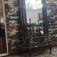 آینه و شمعدان|آینه|قزوین, |دیوار