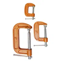 گیره کار سی Cشکل نجاری کلمپ سایز 1-2-3اینچ فورتیکا