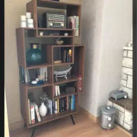 کتابخانه دفرمه پینترستی|کتابخانه، شلف، قفسه‌های دیواری|تهران, امیرآباد|دیوار