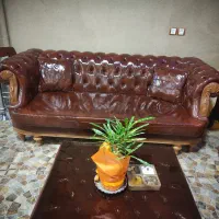 مبل چرمی پنج نفره