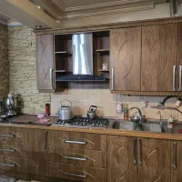 ۱۰ متر کابینت دست دوم + شیر و گاز و هود و سینک|جاکفشی، کمد، دراور|ری, شهادت|دیوار