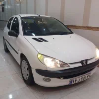 پژو ۲۰۶ سفید مدل ۸۲