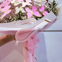 دسته گل پروانه ای ۴۴ شاخه سایز بزرگ چراغدار|گل مصنوعی|کرج, کوی امامیه|دیوار