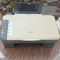 پرینتر برند Epson تمیز کارکرده، مدتی استفاده نشده