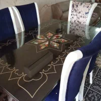 میزغذاخوری ۶نفره|میز و صندلی غذاخوری|رشت, حومه رشت|دیوار