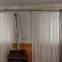 پرده پانچی وحریر وپرده ساده سفید تمیز ومرتب