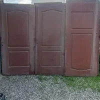 درب چوبی کارکرده سالم