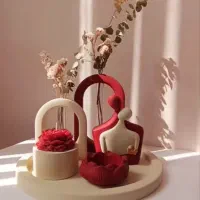 ست دکوری و آرایشی سنگ مصنوعی|مجسمه، تندیس، ماکت|مشهد, حجت|دیوار