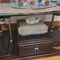 میز شیشه ای تُرک اصل با همراه عسلی