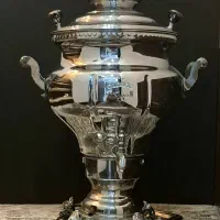 سماور گازی ۸لیتری مارک المپیک ودستمال روانداز