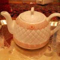 قندان قوری نمکدون گل سرخی قدیمی|کلکسیون اشیاء عتیقه|رشت, بلوار گیلان|دیوار