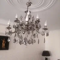 لوستر 10شاخه برنز