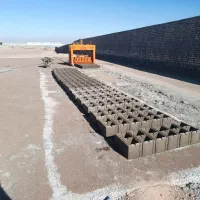 بلوک و کبل و پایه فنس