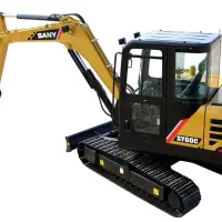 مینی بیل لاستیکی سانی sY65|خودرو سنگین|شیراز, برمشور علیا|دیوار