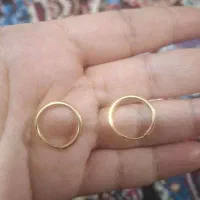 گوشوارطلایک گرم خردی۱۰۰بالا