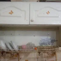 یک کابینت آب چکان ویک سینک یک قلو سالم است