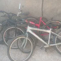 شش عدد دوچرخه نیازبه تعمیر