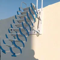 پله جمع شونده،نردبان تاشو دیواری و سقفی|مصالح و تجهیزات ساختمان|شیراز, وصال|دیوار