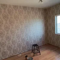 نصب کاغذ دیواری به صورت حرفه ای