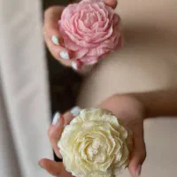 شمع دستساز گل آلاله