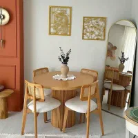 میز ناهار خوری مدل کم چهار کف پارچه|میز و صندلی غذاخوری|تهران, امام حسین|دیوار