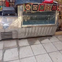 یخچال استیل اصل در حد نو|فروشگاه و مغازه|بروجن, |دیوار