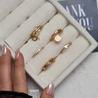 انگشتر های ژوپینگ آبکاری طلا