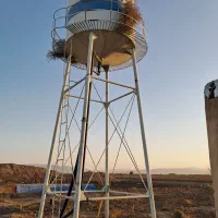 منبع اب ۱۱ هزار لیتری فلزی ۶ متری