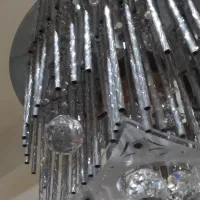 دوعدد لوستر کریستالی ریموتدار ۳زمانهledخور کم مصرف|لوستر و چراغ آویز|تهران, بهداشت|دیوار