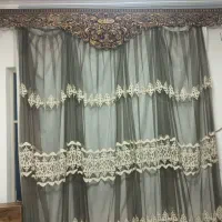 پرده نو نو فروشی همراه تاج|پرده، رانر، رومیزی|اهواز, ۳۰ متری|دیوار