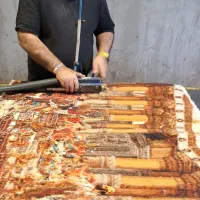 برجسته تابلو فرش و پرداخت فرش دستباف