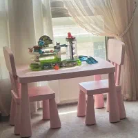 میز و صندلی کودک ایکیا مدل ماموت